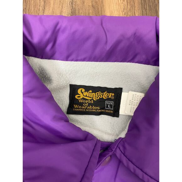 VTG 80s/90s Swingster AFOSI Air Force Office of Special Investigations jacket L - Picture 5 of 6